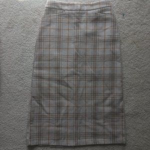 Retro Midi Pencil Skirt